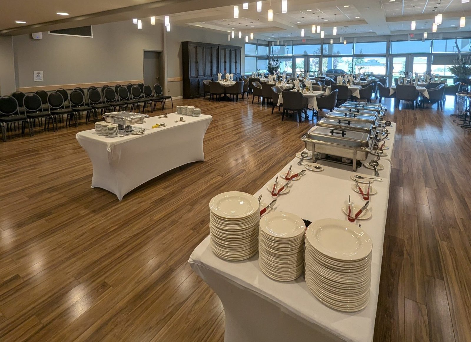 Great Room Catering Setup